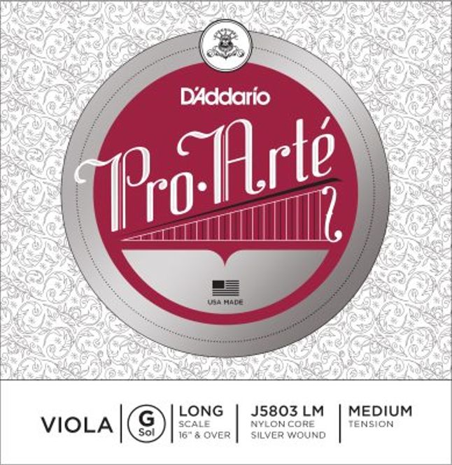Hovedbilde DADDARIO Pro Arte J5803LM G-Streng Bratsj