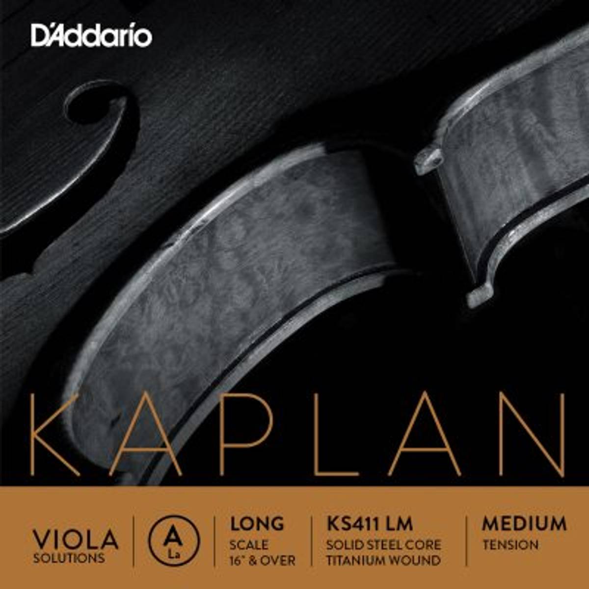 DADDARIO A-streng for Bratsj Kaplan Solution KS411LM