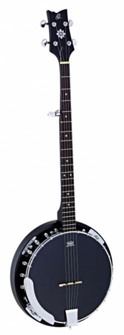 Hovedbilde ORTEGA Raven Series OBJ250-SBK Banjo 5-Strengs