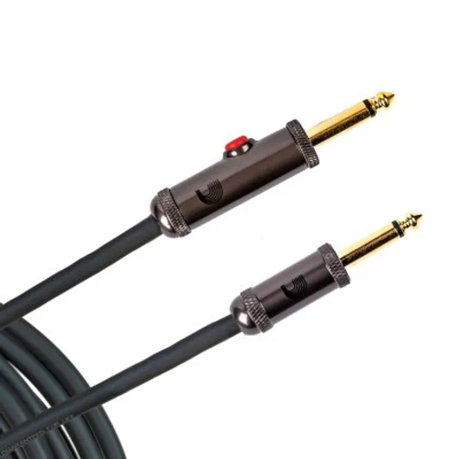 Hovedbilde DADDARIO Instrument cable PW-AGL-15 Jack w Latching Switch 4,5m