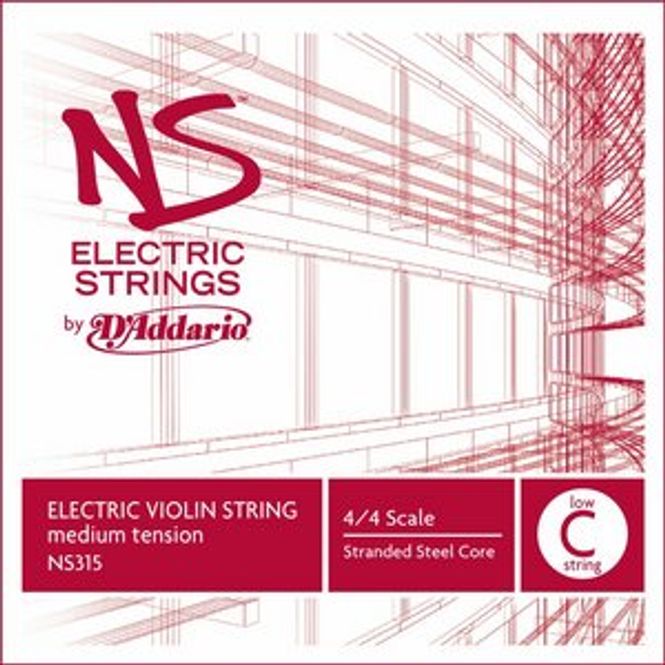 Hovedbilde DADDARIO NS315 C-Streng El-Fiolin