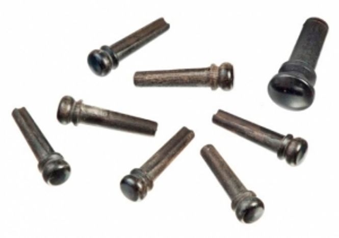 Hovedbilde DADDARIO PWPS1 End Pin & Bridgepins Ebony 1+7