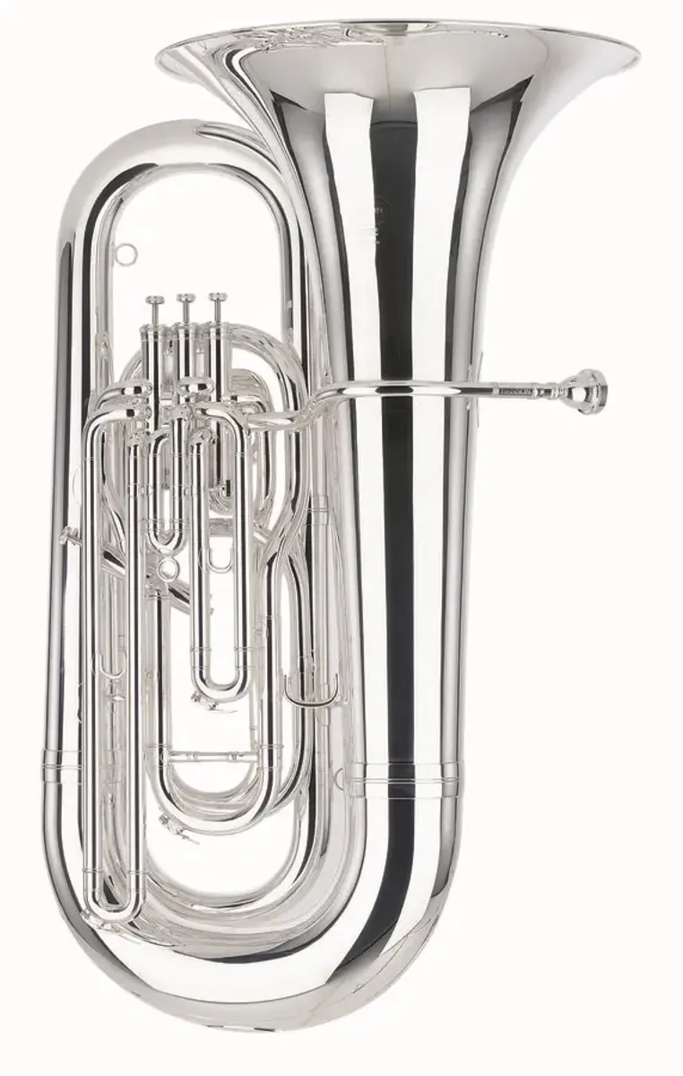 BESSON Bb Tuba Sovereign Ø19  BE994-2-0 Silver