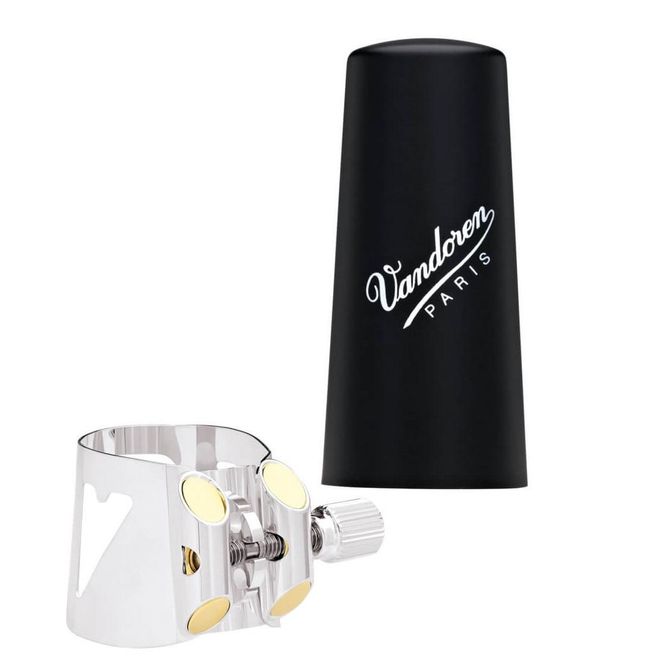 Hovedbilde VANDOREN LC03P Ligatur & Cap Optimum Alto-Klarinett