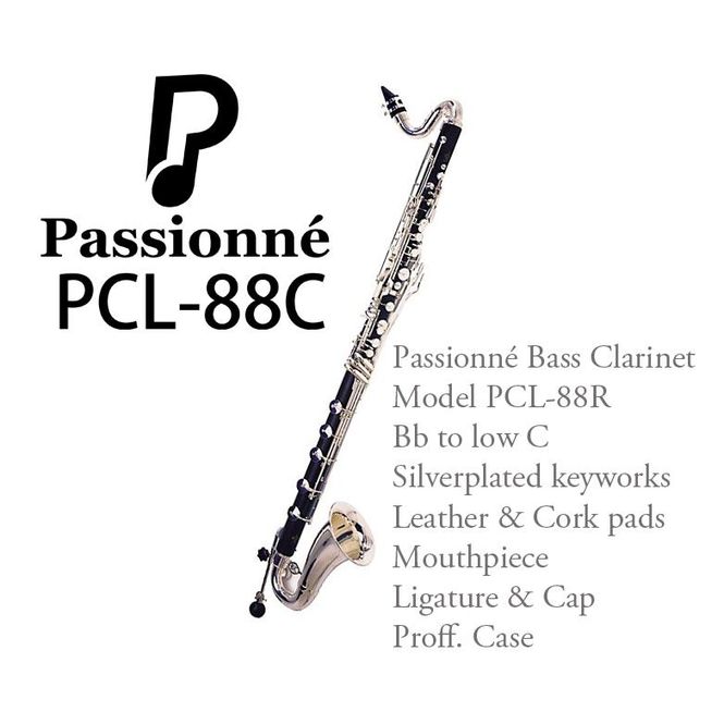 Hovedbilde PASSIONNE Bass Clarinet  PCL 88C Low C