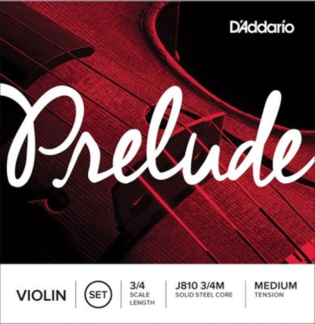 Hovedbilde DADDARIO Prelude J810 Strengesett Fiolin 3/4M