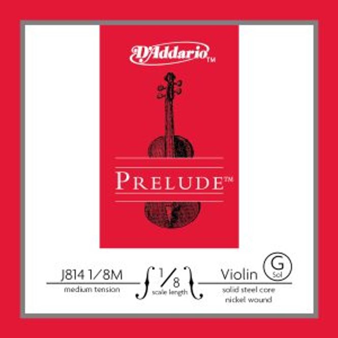 Hovedbilde DADDARIO Prelude J814 G-Streng Fiolin 1/8M