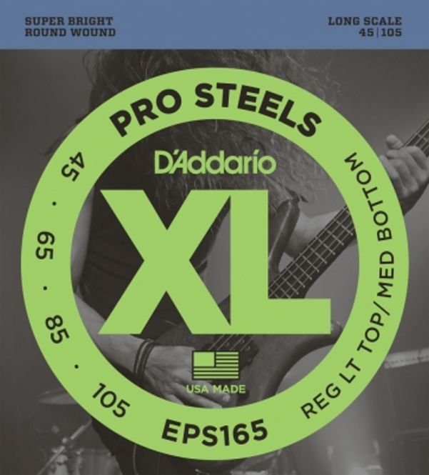 Hovedbilde DADDARIO EPS165 Strengesett El-Bass