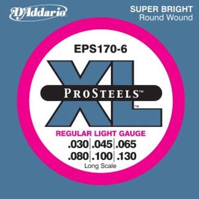 Hovedbilde DADDARIO EPS170-6 Strengesett El-Bass