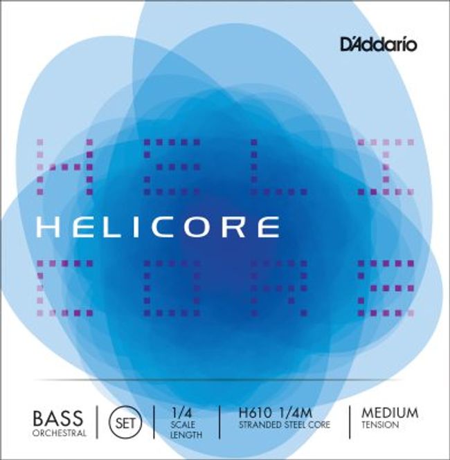 Hovedbilde DADDARI Helicore H610 Strengesett Kontrabass 1/4M