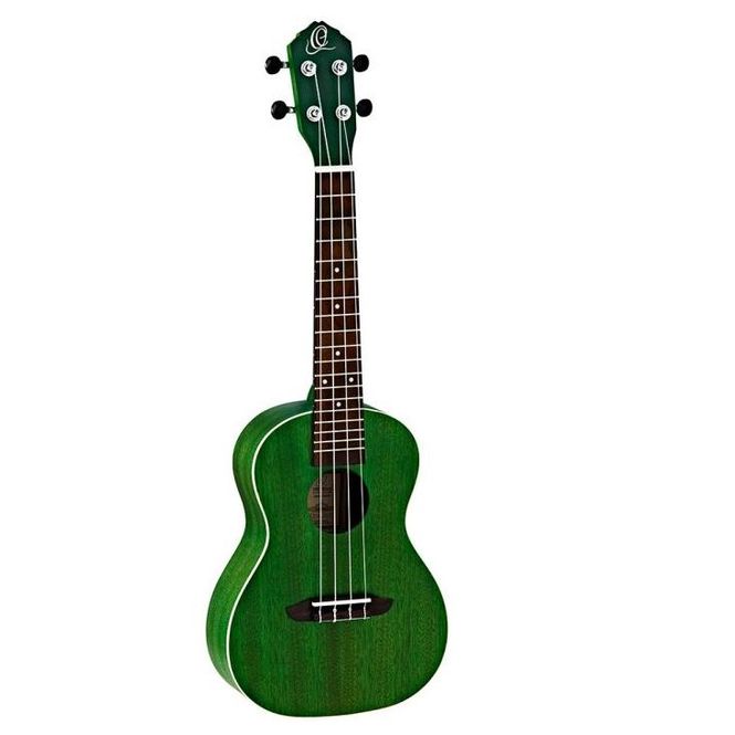 Hovedbilde ORTEGA Earth Series RUFOREST Concert Ukulele See Thru Green