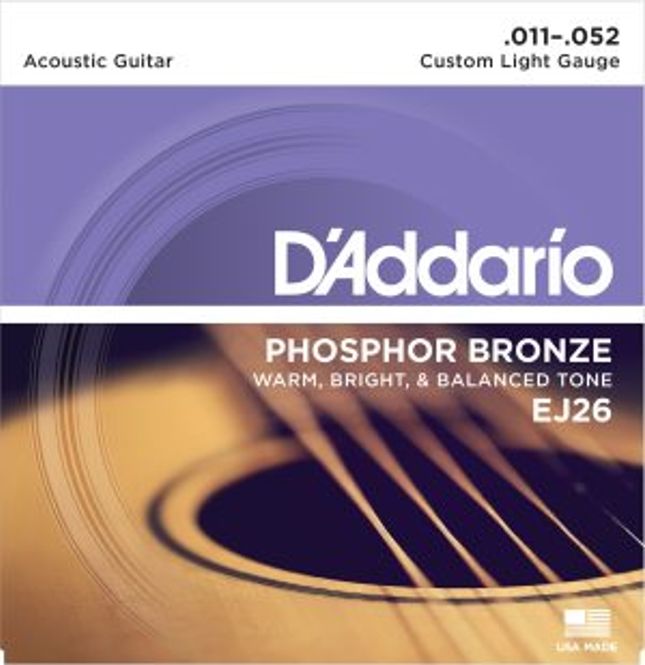 Hovedbilde DADDARIO EJ26 Strengesett Akustisk Gitar