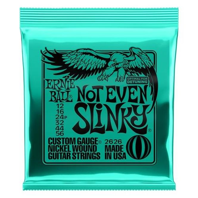 Hovedbilde ERNIE BALL El-Gitar Strengesett Not Even Slinky 12-56 EB-2626