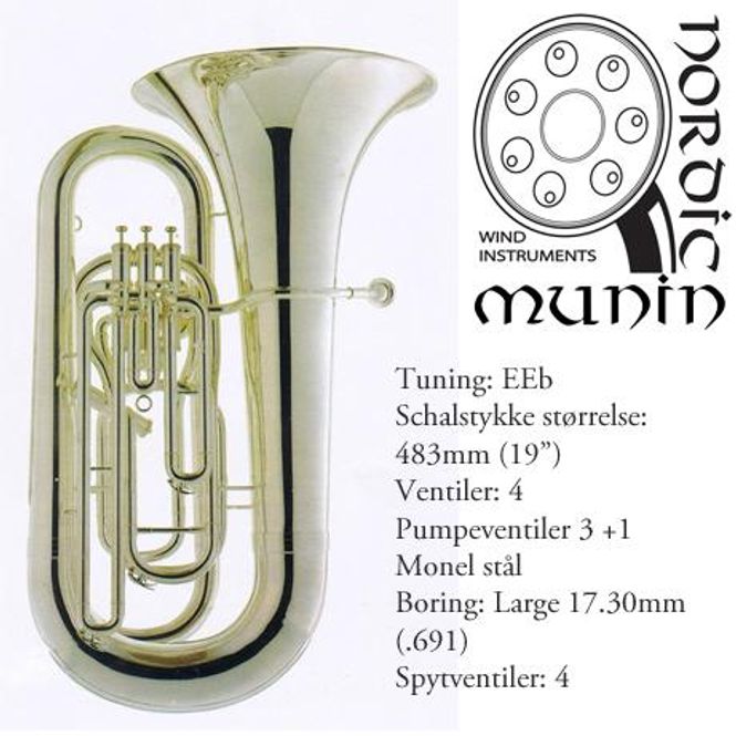 Hovedbilde NORDIC Eb-Tuba NTU23S