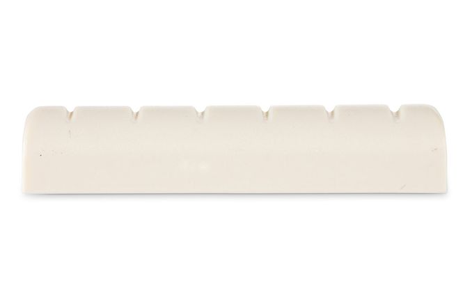 Hovedbilde GEWA 547032 Plastic saddle Classical Guitar notched