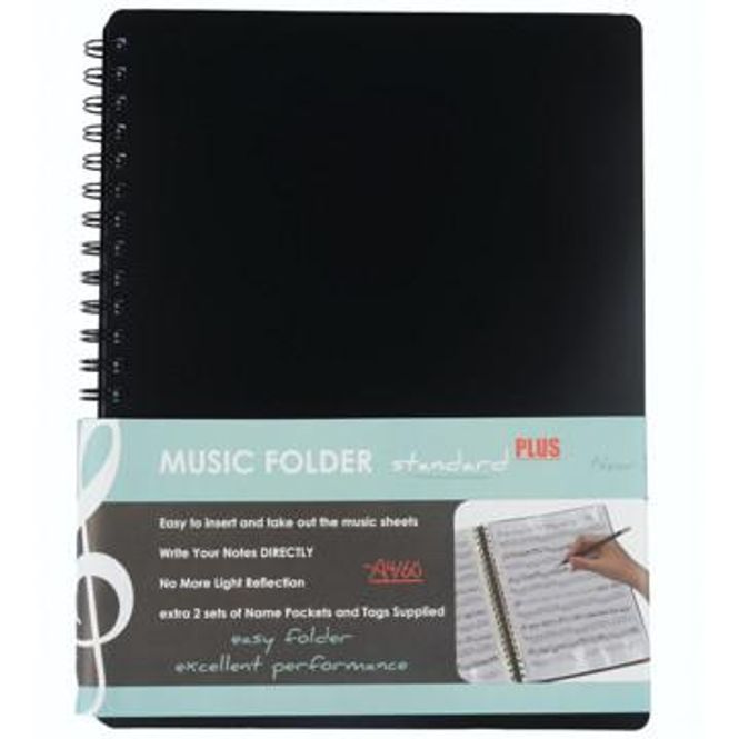 Hovedbilde AGIFTY MUSIC FOLDERS F1042, 60 X A4