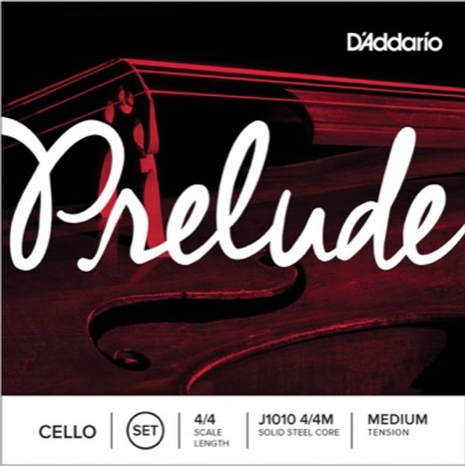 Hovedbilde D'Addario Orchestral J1010 4/4M Prelude cello set.