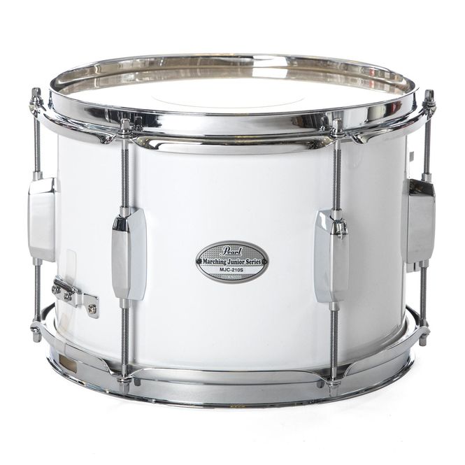 Hovedbilde PEARL MJS1007/CXN33 Paradetromme/Marsjtromme med bøyle,Pure White, 10x7, 2,3 kg