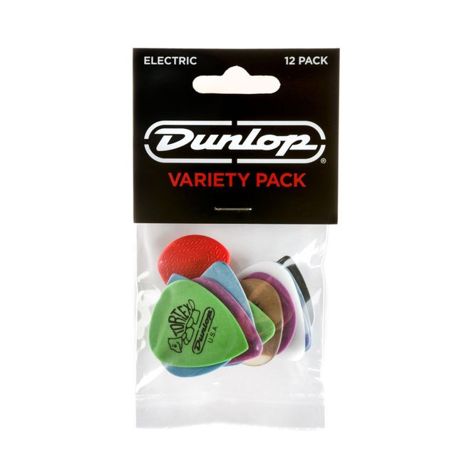 Hovedbilde DUNLOP 154091 Plekterpakke Electric Variety 12pcs