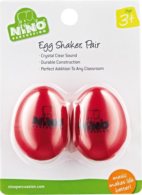 Hovedbilde NINO PERCUSSION NINO540R-2 Egg Shakers Pair Red