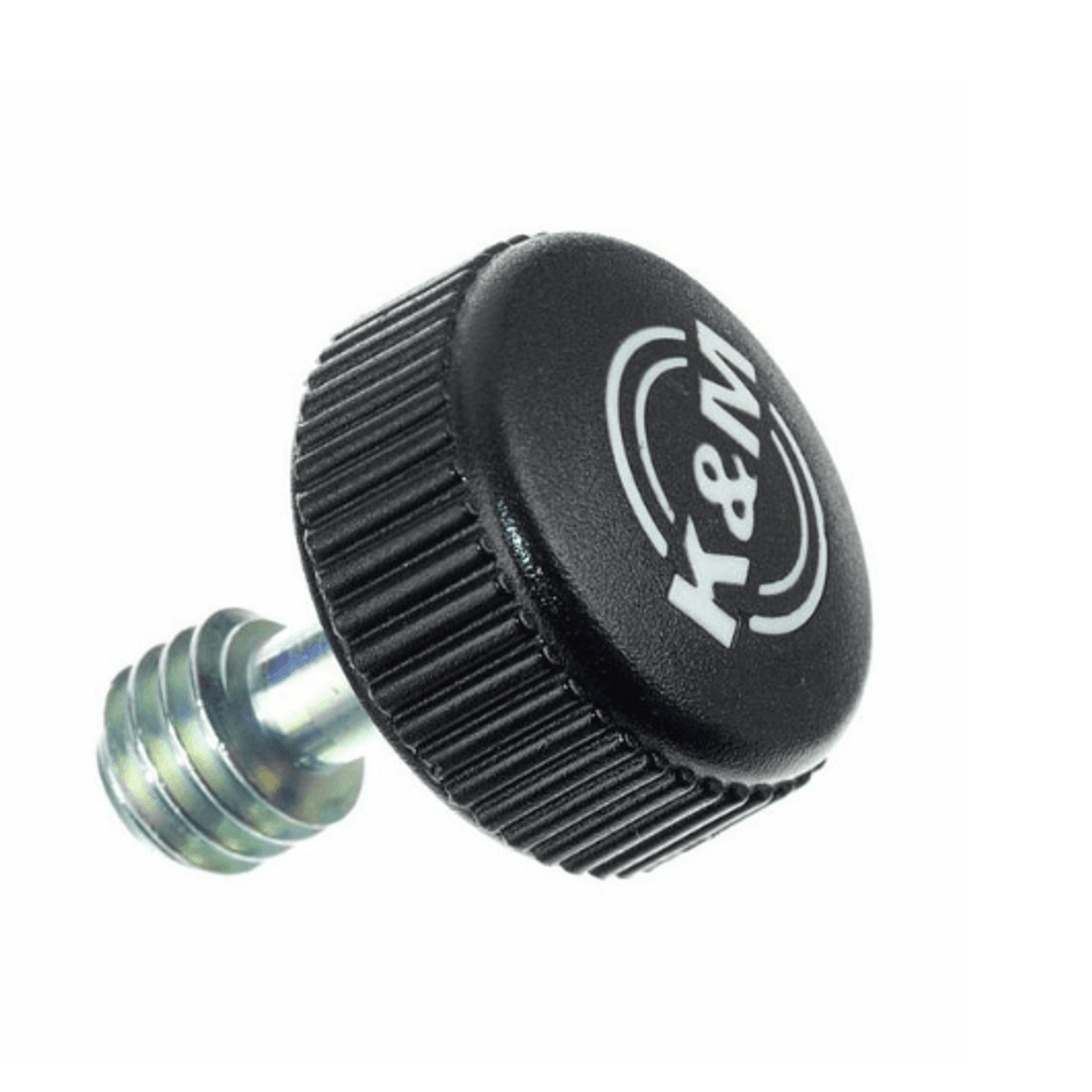K&M Knurled Washer 3/8 '' Black, strammeskrue for Ipadholder