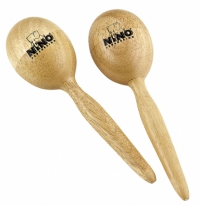Hovedbilde NINO PERCUSSION NINO565 Wood Egg Maracas Small